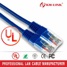 Fabricant de câbles Professioanal KW-LINK 2xRJ45 Câble de cordon de raccordement FTP Cat5e, câble de réseau